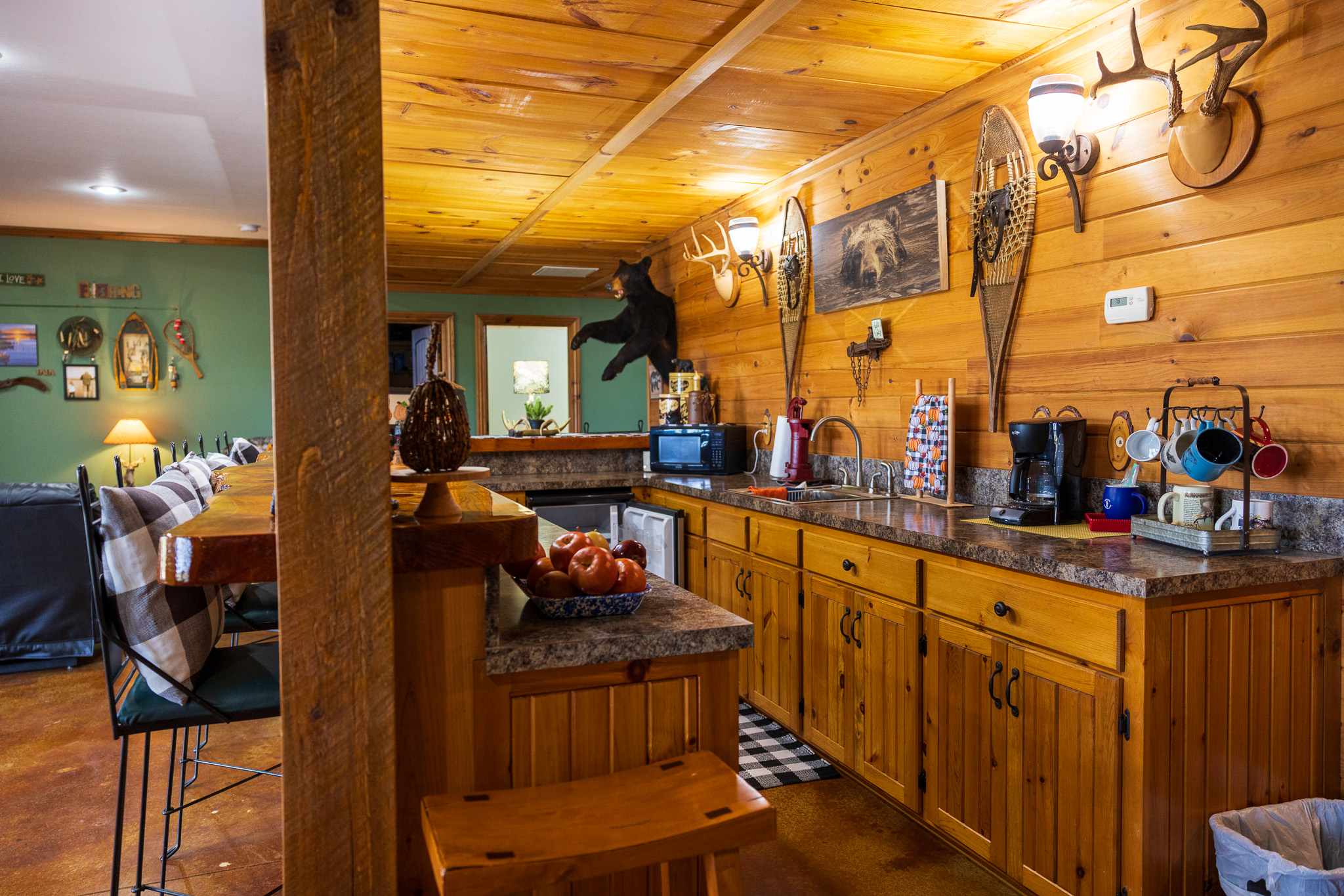 Polished listing interior photo
